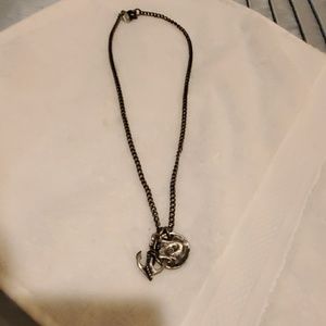 Mens AE chain necklace with pendents
